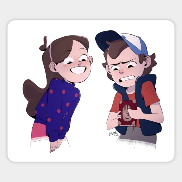 Gravity Falls Magnet by LanxiArts